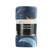 Way To Celebrate 50"x60" Moon and Stars Rolled Plush Throw