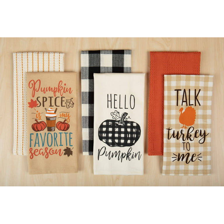 Thanksgiving Hanging Kitchen Towels 1 Pack, Hand Towels with