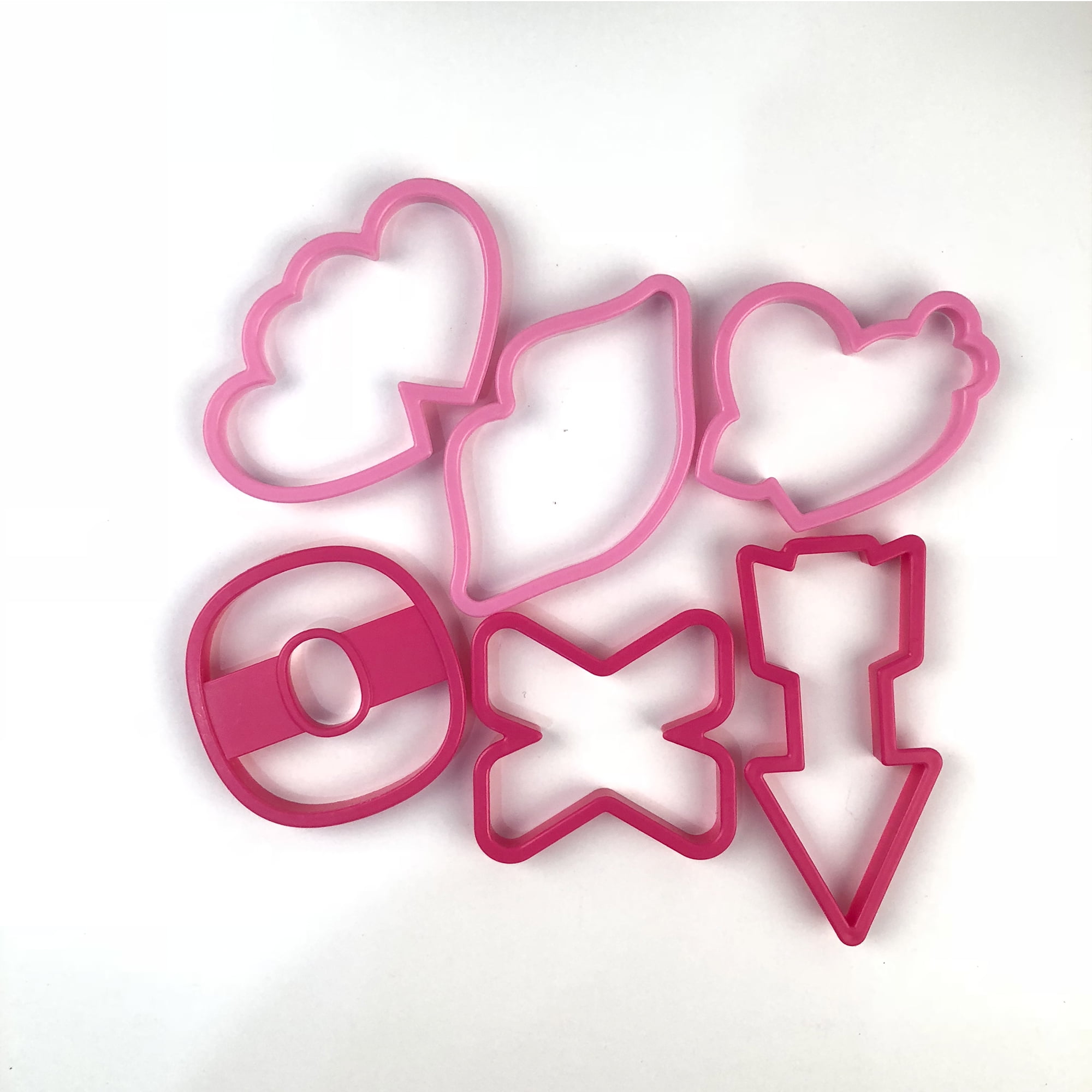 Way To Celebrate 6pk Plastic Cookie Cutters