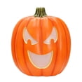 thumbnail image 1 of Way To Celebrate Animated Jack-o'-Lantern Halloween Decor Pumpkin, 22 in, Plastic, 1 of 10