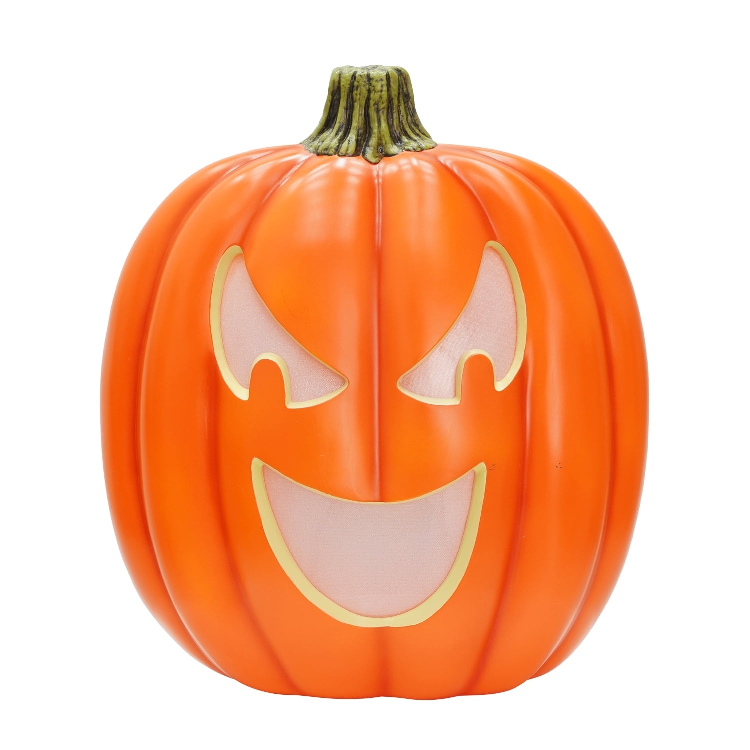 Way To Celebrate Animated Jack-o'-Lantern Halloween Decor Pumpkin, 22 in, Plastic
