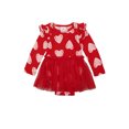 thumbnail image 1 of Way To Celebrate Baby Girls Valentine's Day Tulle Tutu Dress, Sizes 0-3M-6-9M, 1 of 6