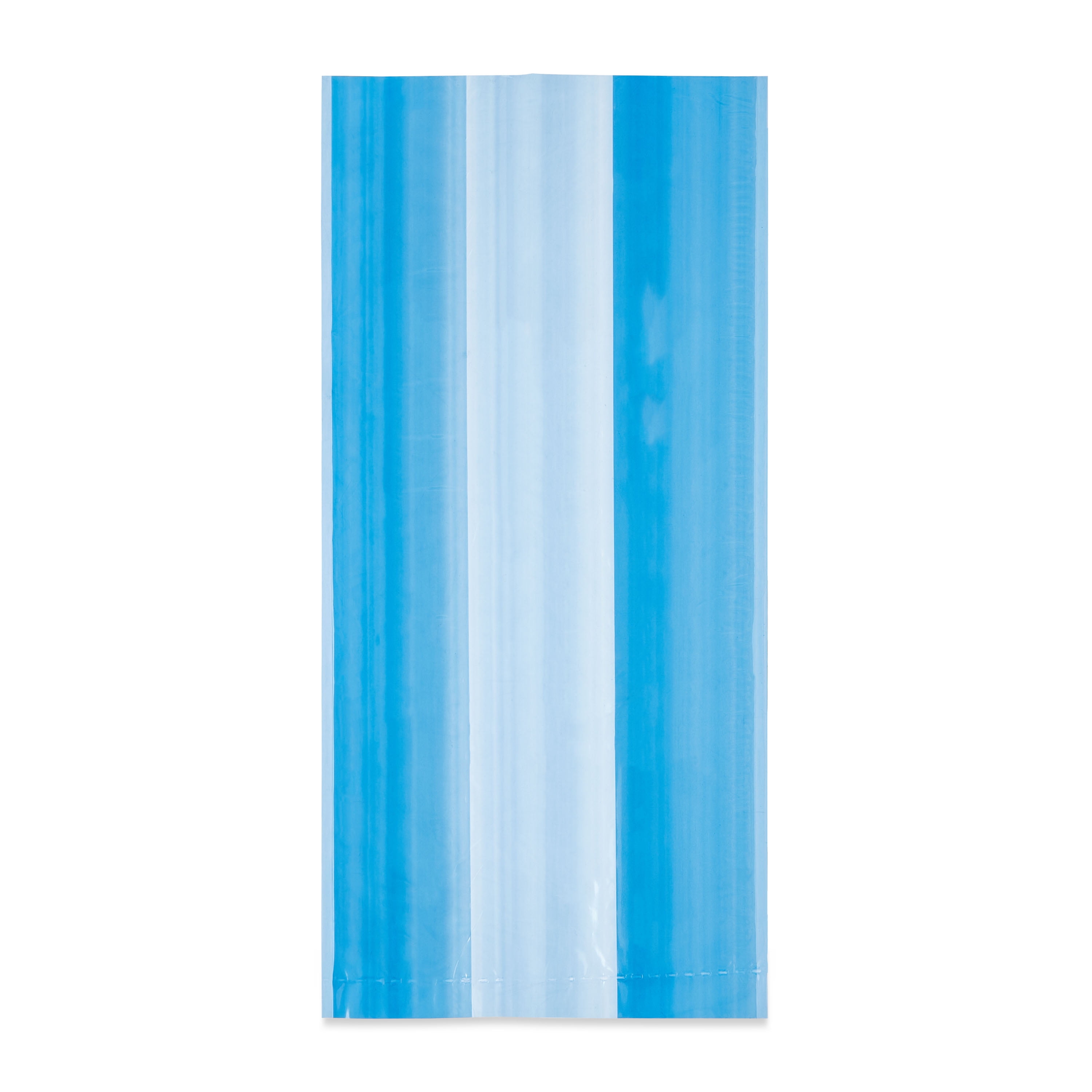 Blue Treat Bags with Twist Ties, 5" x 3" x 11", 20 Pieces, by Way To Celebrate