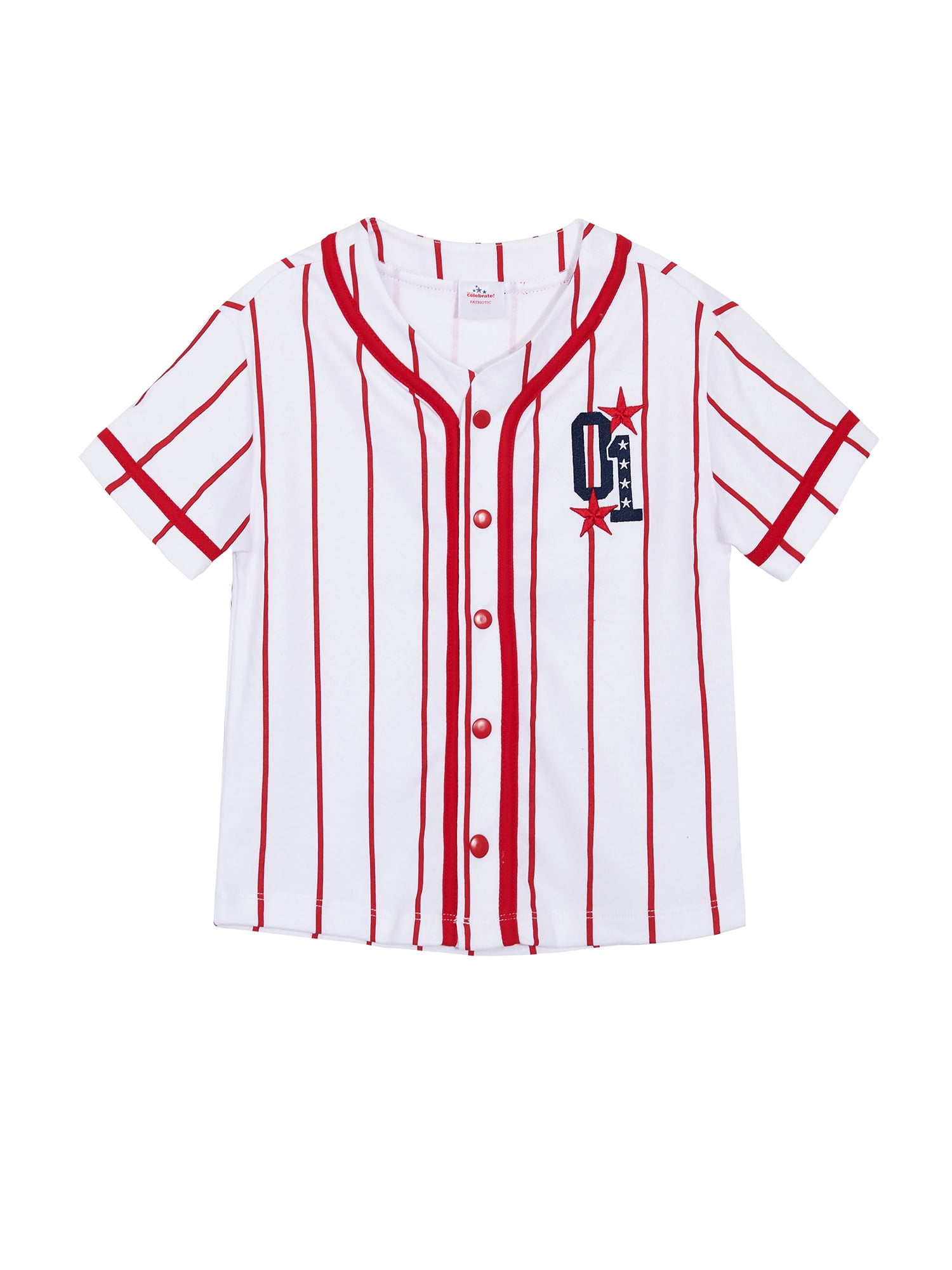 Way To Celebrate Boys Patriotic Americana Top, sizes 4-18