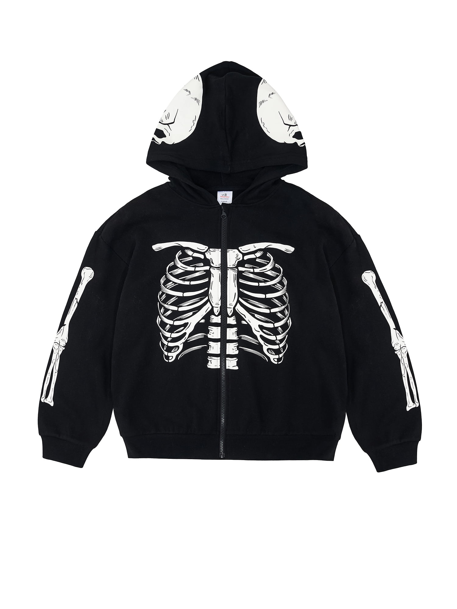 Way To Celebrate Boys Halloween Hoodie, Sizes 4-18 & Husky