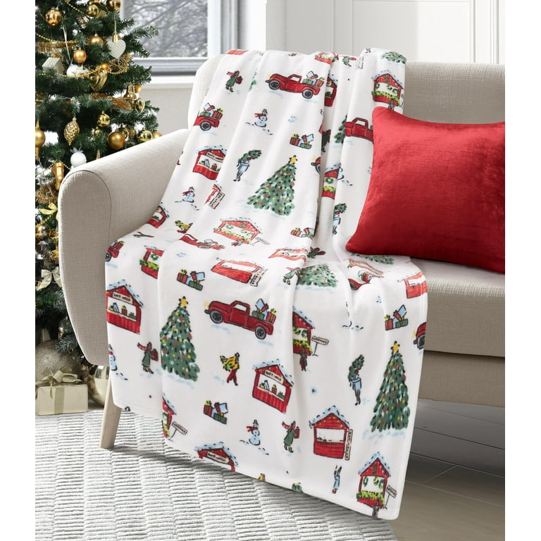 Way To Celebrate Christmas Throw 50x60 Walmart