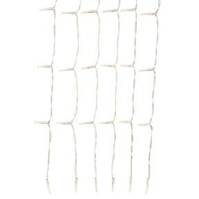 Warm White 8-Function LED Curtain Lights, 88" x 100", by Way To Celebrate