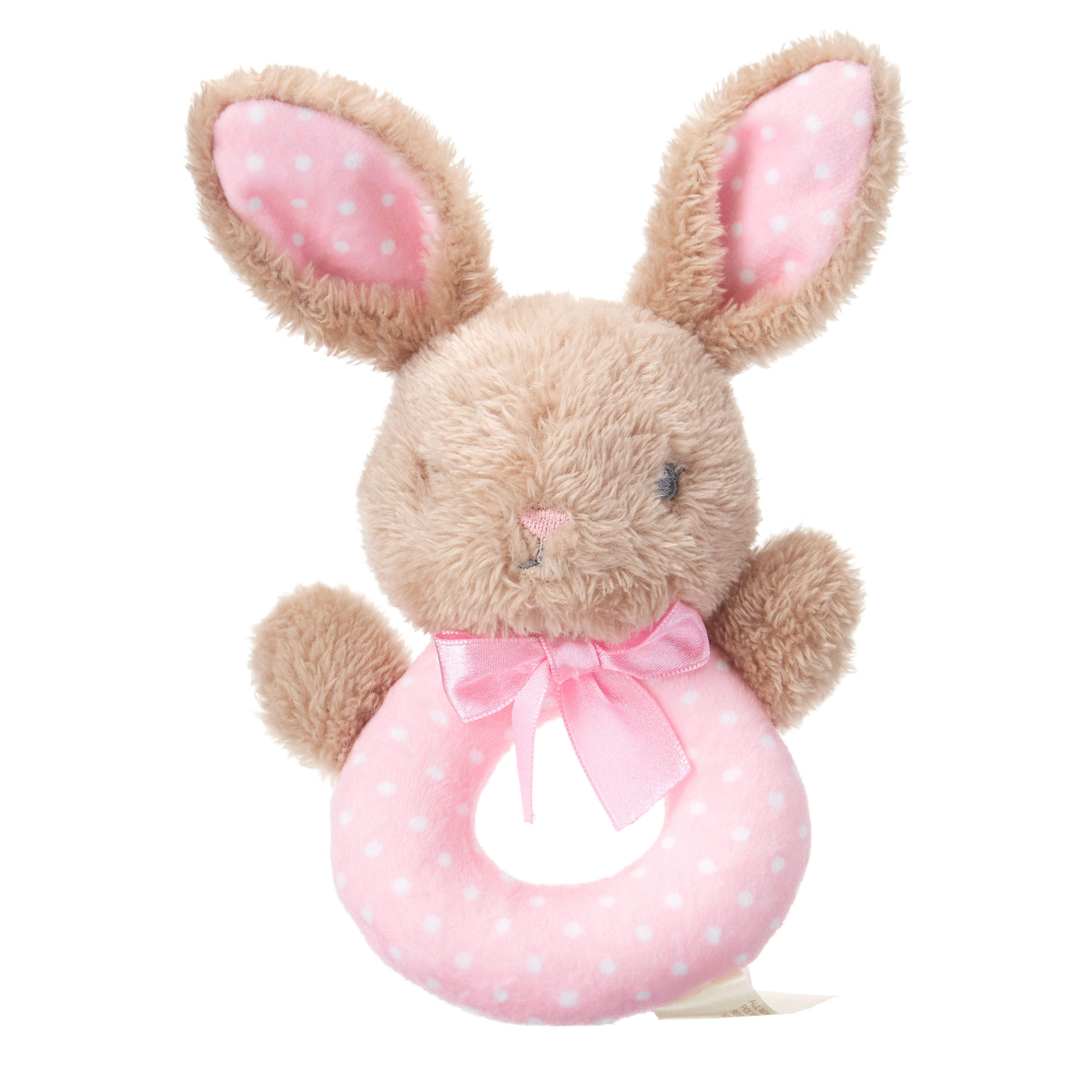 Way To Celebrate Easter Baby Rattle, Bunny