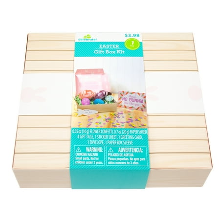 Way To Celebrate Easter Bushel Of Love Easter Gift Box, Pink, Ages 3+