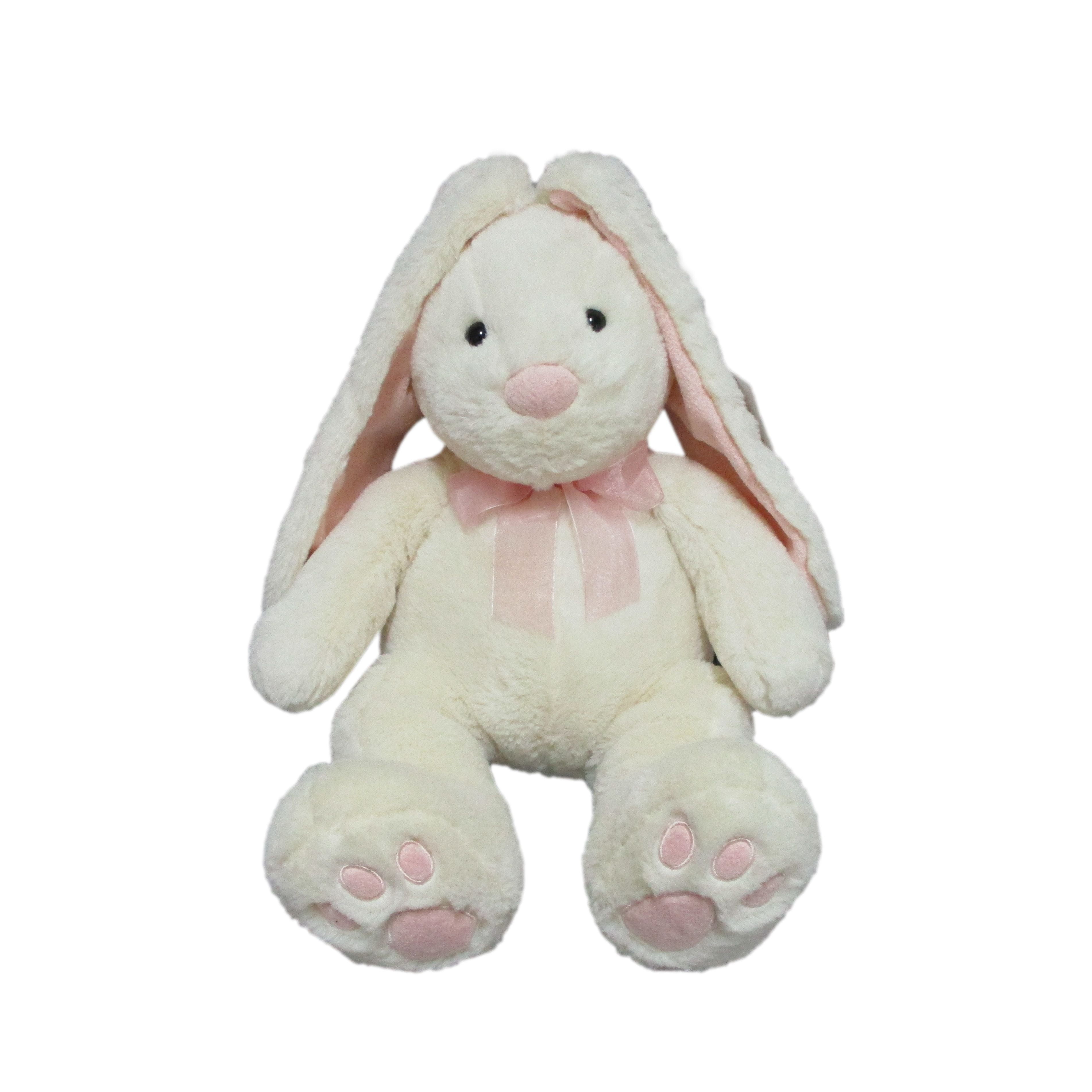 Way To Celebrate Easter Long Ear Bunny Plush, Pink