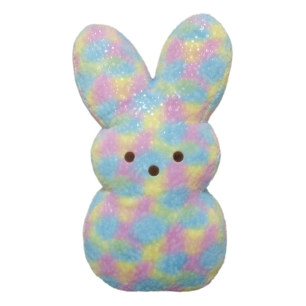 Way To Celebrate Easter Peeps Plush, Rainbow