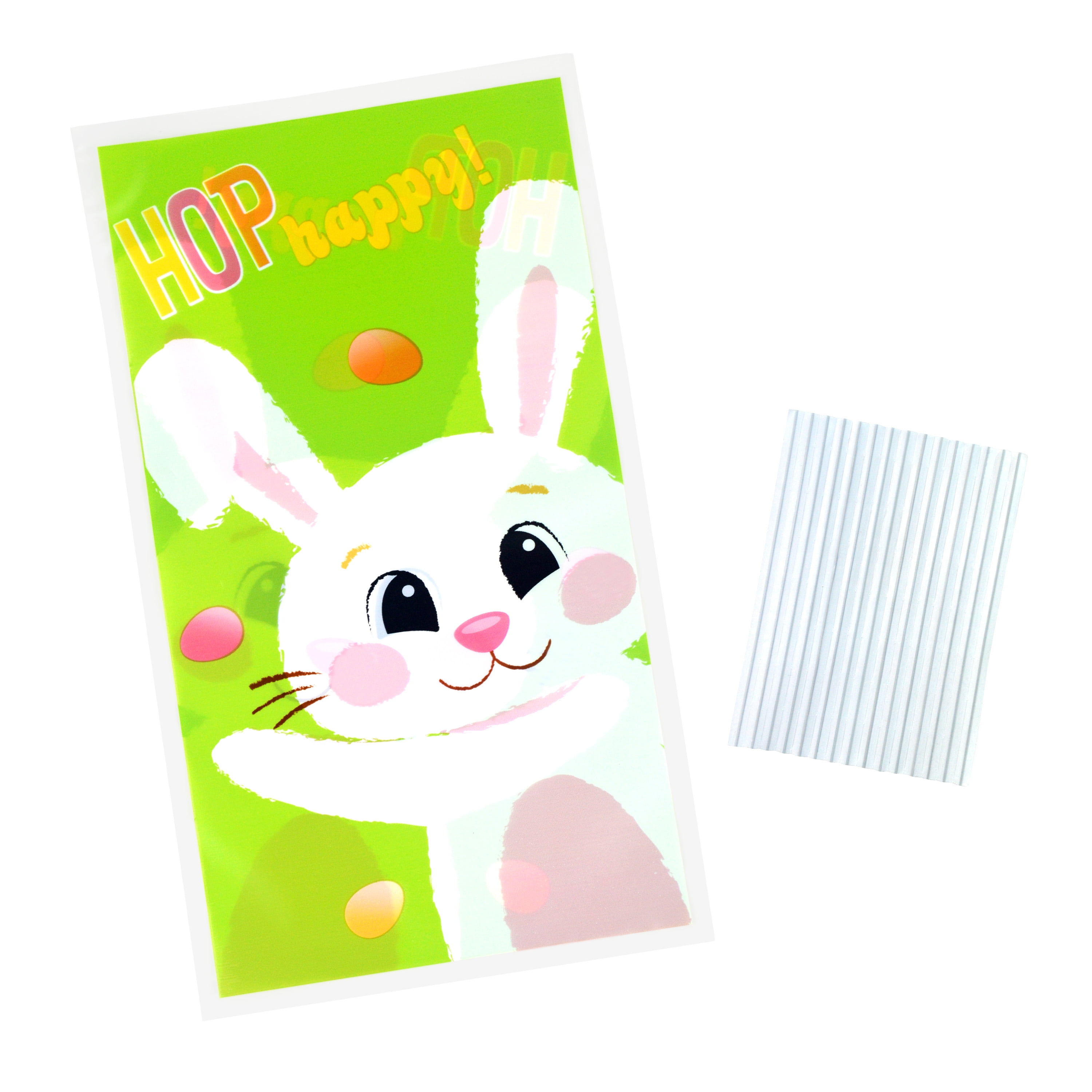 Way To Celebrate Easter Treat Bags With Twist Ties, 15 Count