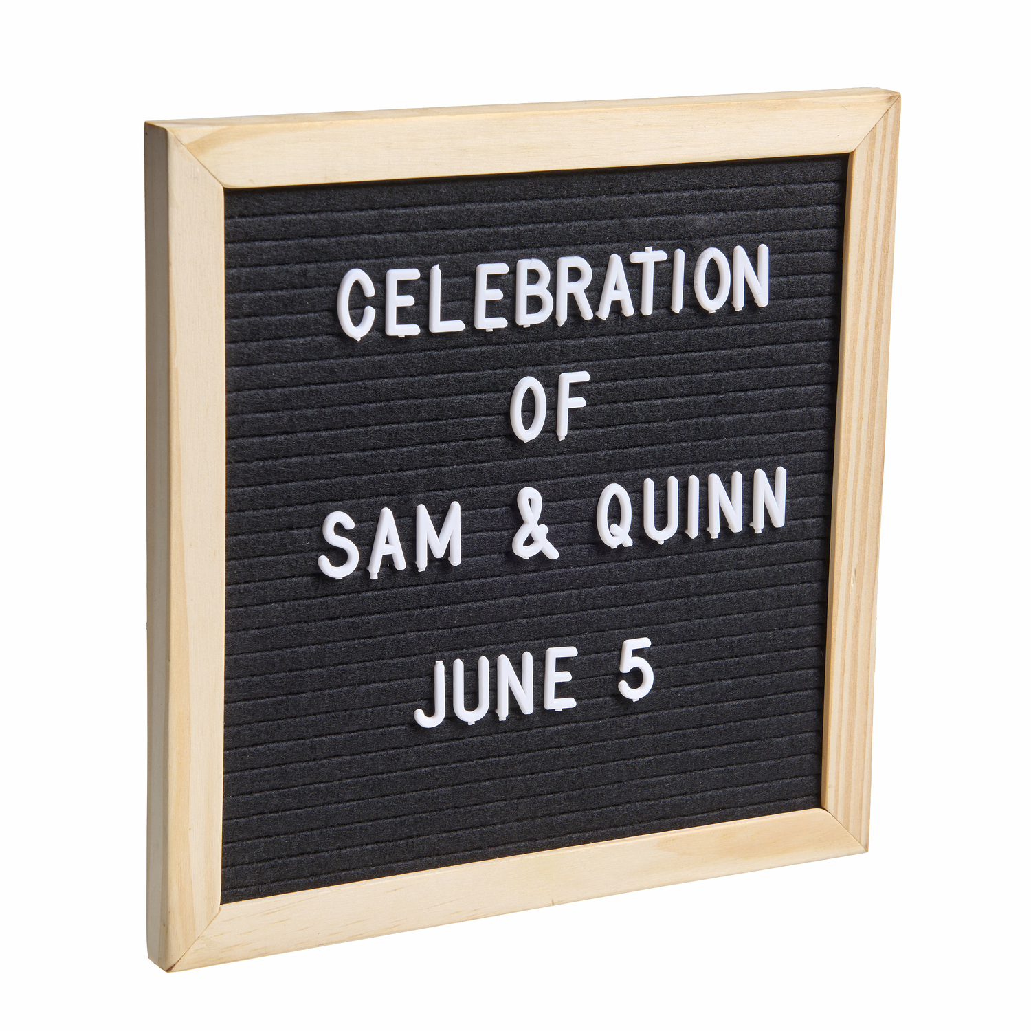 Felt Letter Message Board Set, 10" x 10", 140 Pieces, by Way To Celebrate