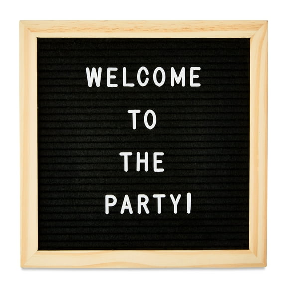 Felt Letter Message Board Set, 10" x 10", 140 Pieces, by Way To Celebrate