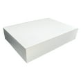 thumbnail interactive-video image 1 of 19" x 14" x 4" White Folding Cake Box, by Way To Celebrate, 1 of 6