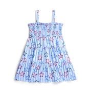 Fourth of July Girls Patriotic Americana Smocked Dress from Way To Celebrate, Sizes 4-18