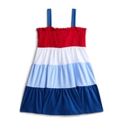 Fourth of July Girls Patriotic Americana Smocked Dress from Way To Celebrate, Sizes 4-18