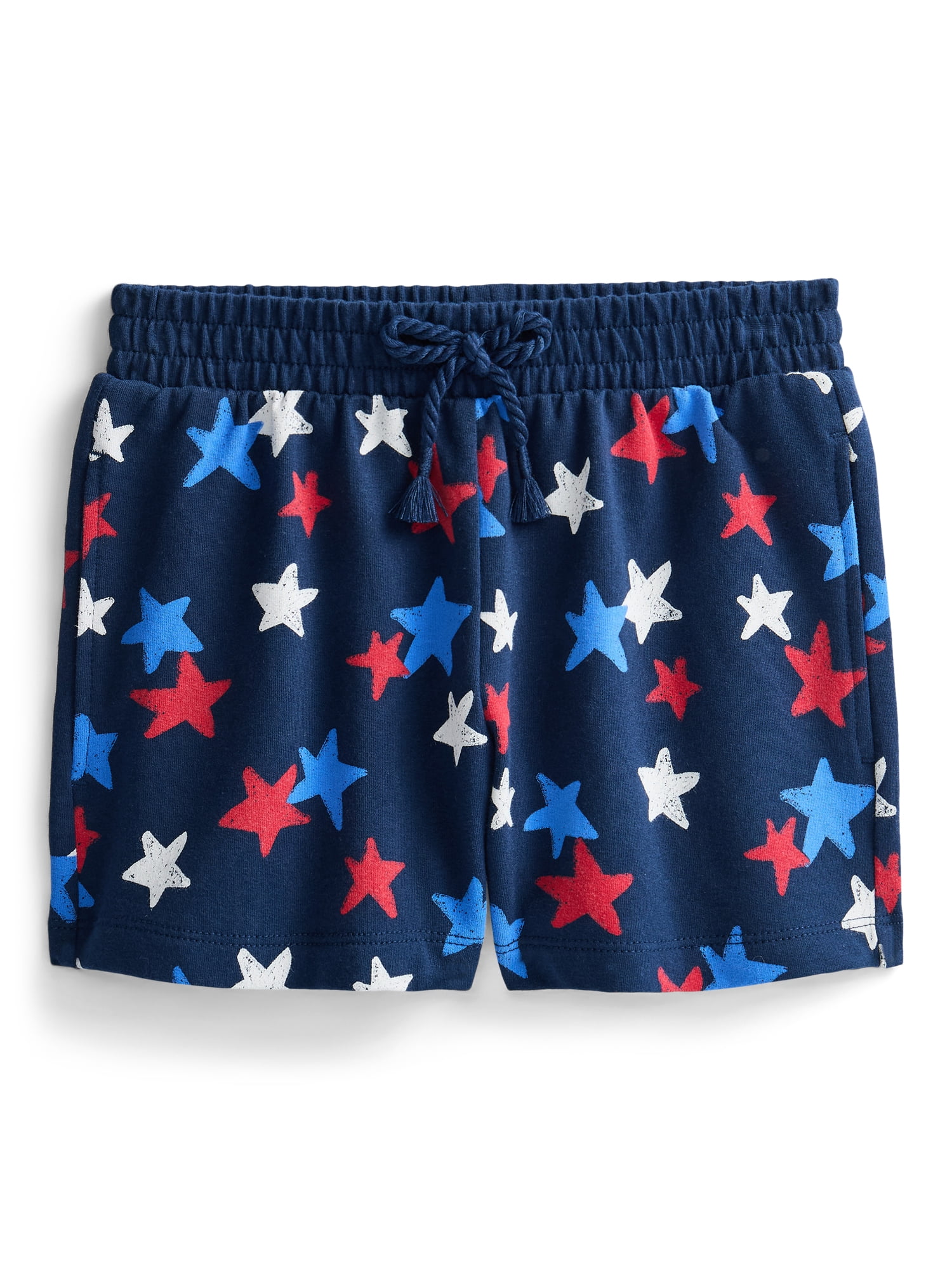 Fourth of July Girls Patriotic Americana Shorts from Way to Celebrate, Sizes 4-18