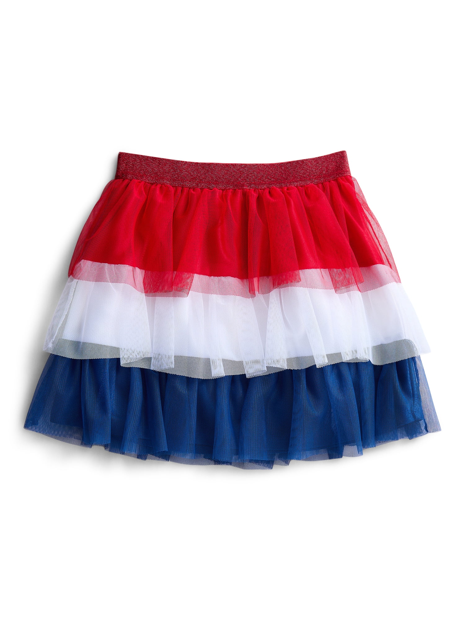 Fourth of July Girls Patriotic Americana Skirt from Way to Celebrate, Sizes 4-18