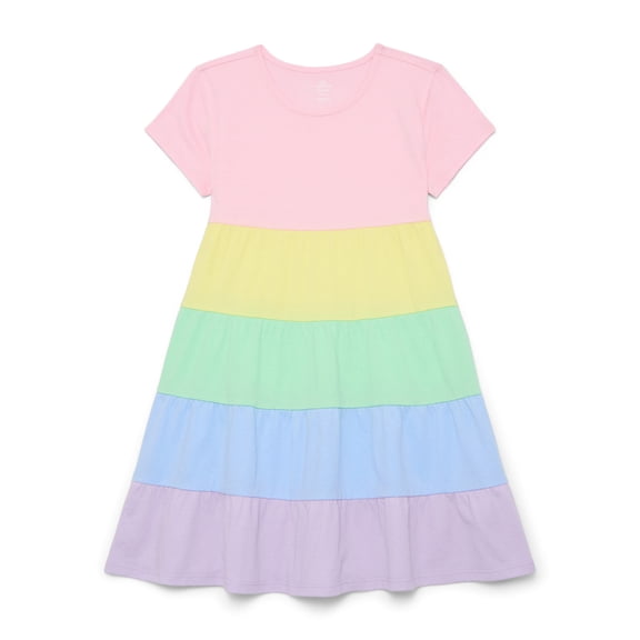Easter Girls Dress with Short Sleeves from Way to Celebrate, Sizes 4-18