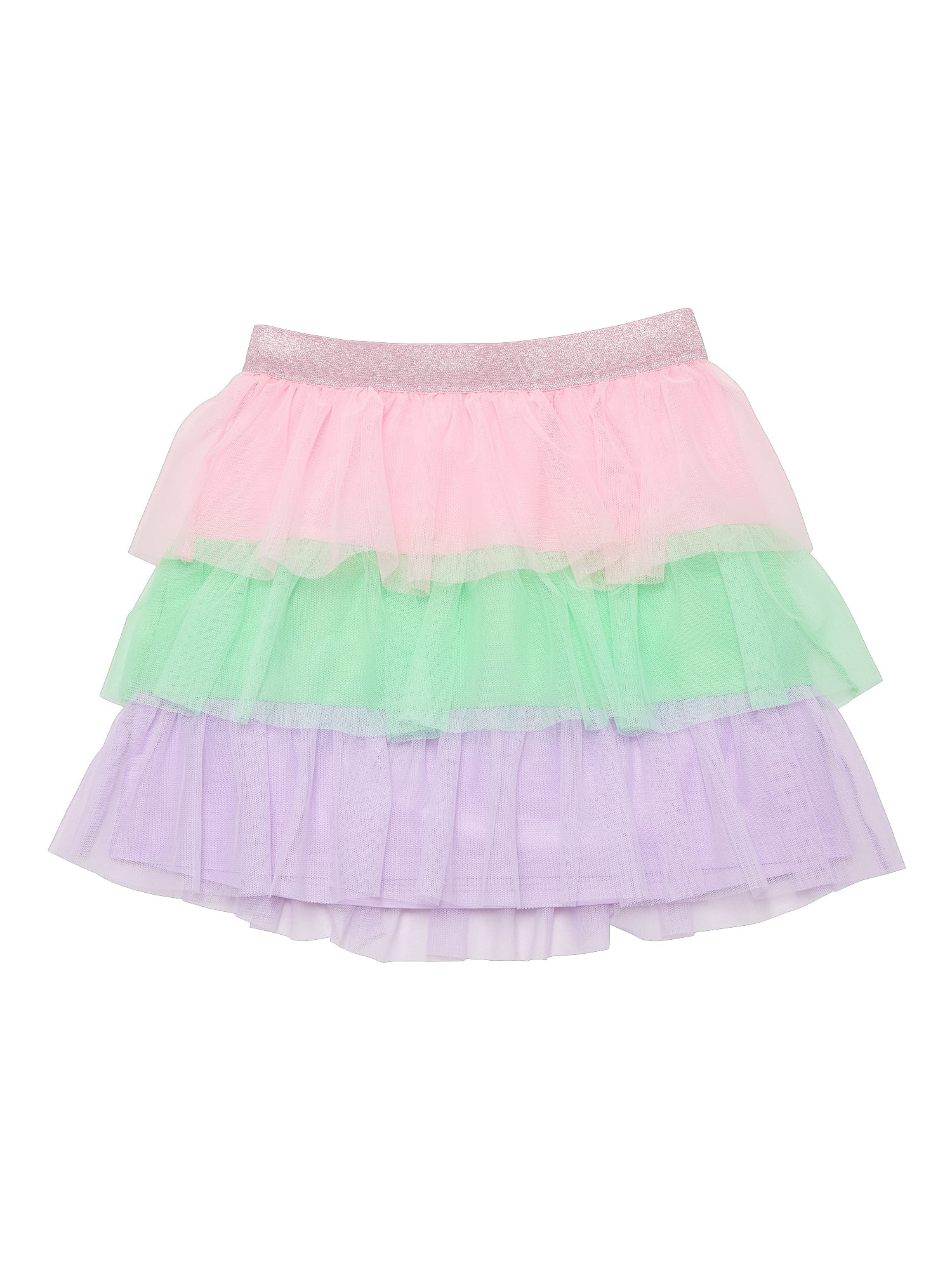 Easter Girls Tiered Tutu Skirt from Way To Celebrate, Sizes 4-18