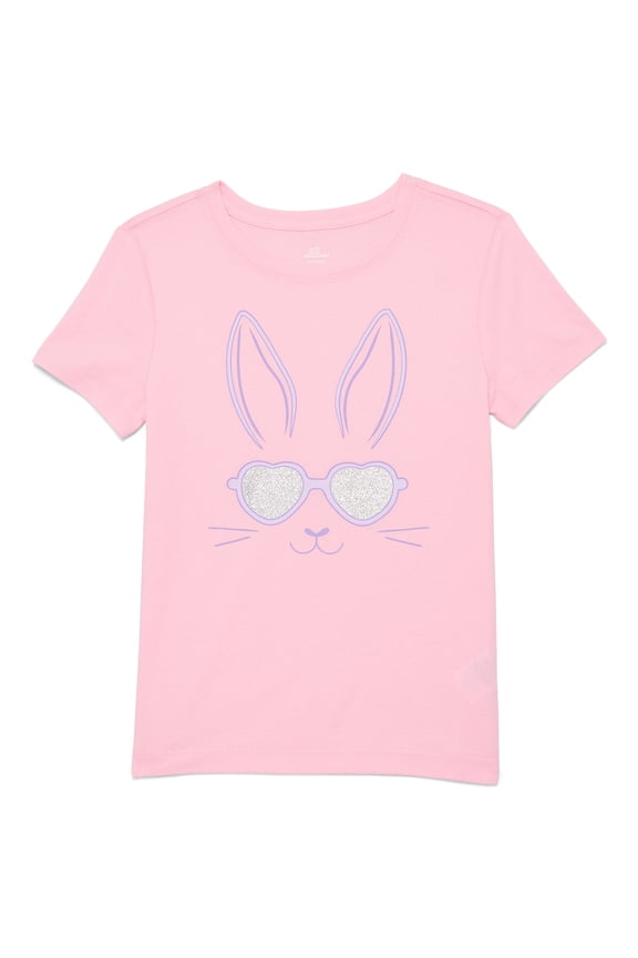 Easter Girls Graphic Tee with Short Sleeves from Way to Celebrate, Sizes 4-18