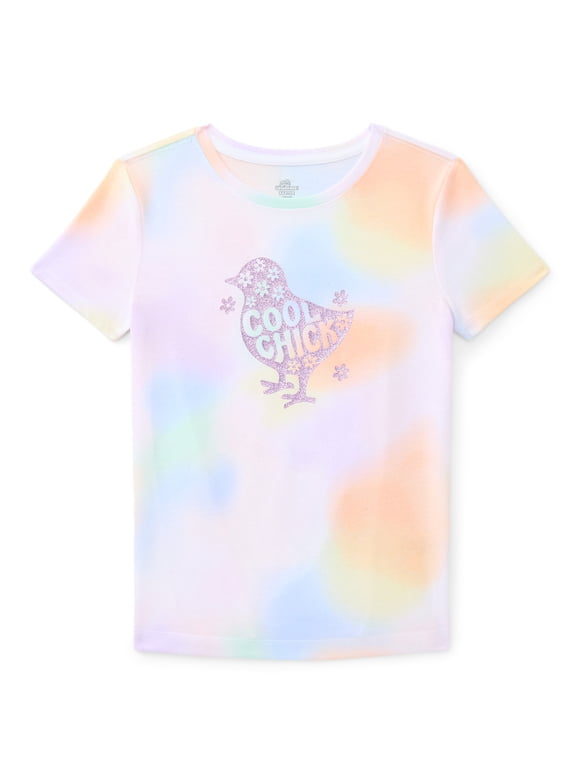 Easter Girls Graphic Tee with Short Sleeves from Way to Celebrate, Sizes 4-18