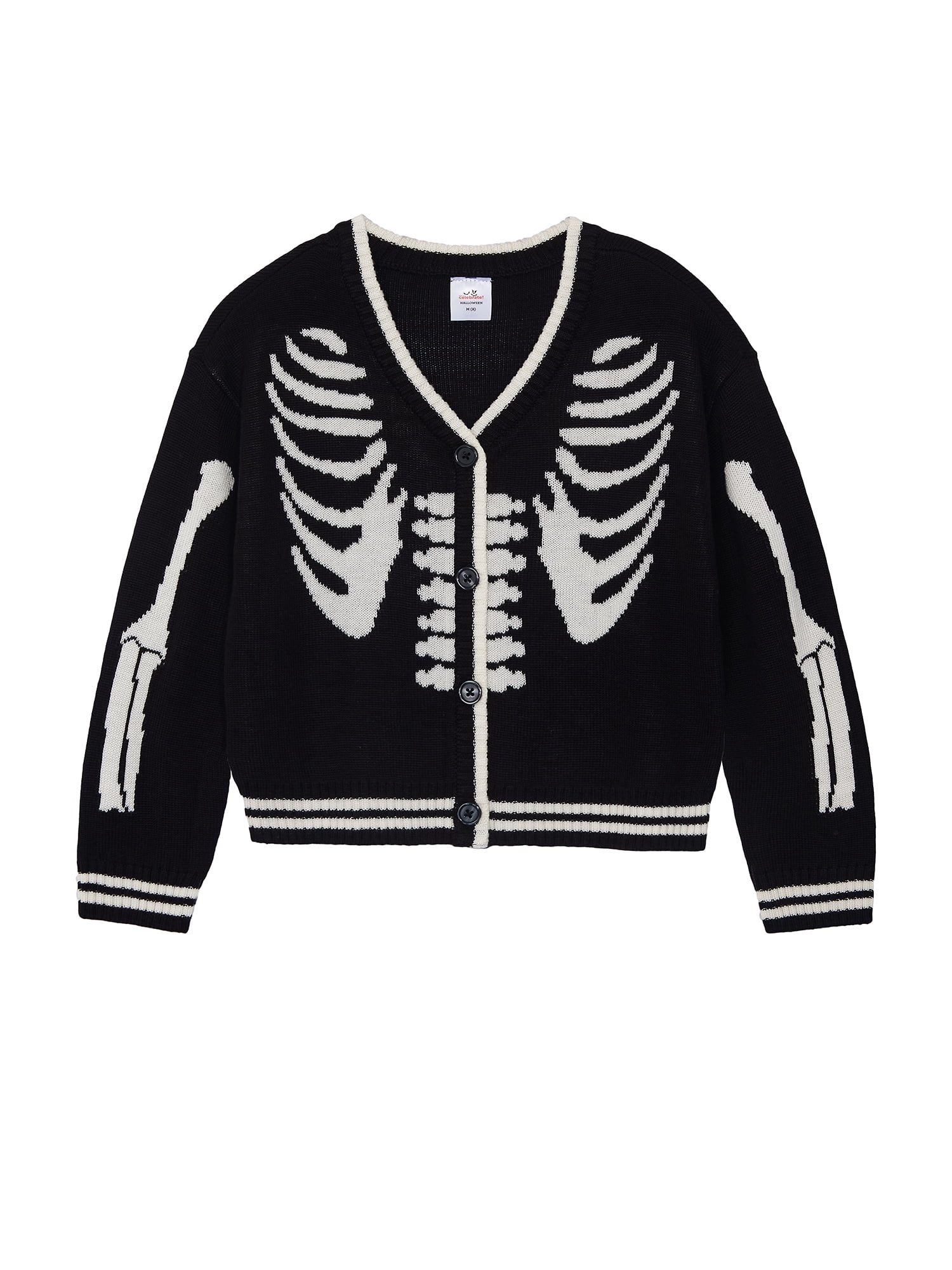 Way To Celebrate Girls Halloween Cardigan, Sizes 4-18