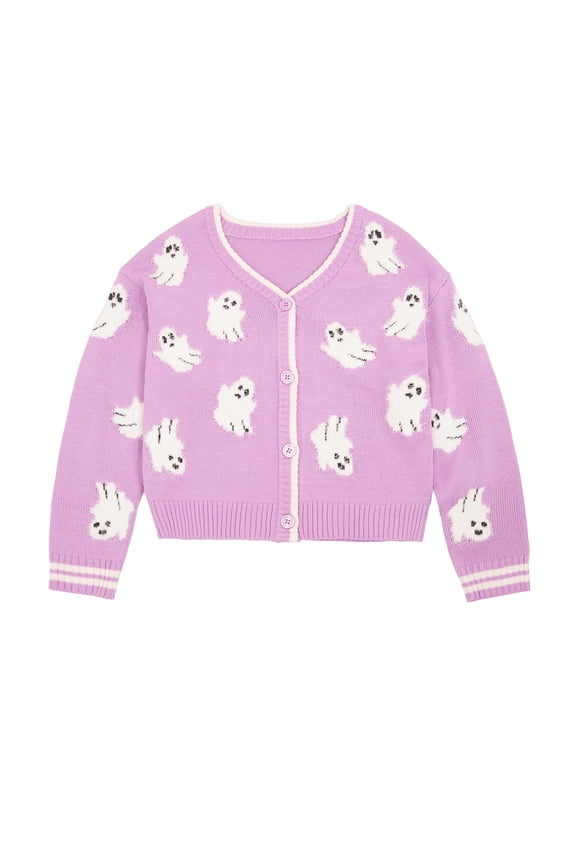 Way To Celebrate Girls Halloween Cardigan, Sizes 4-18