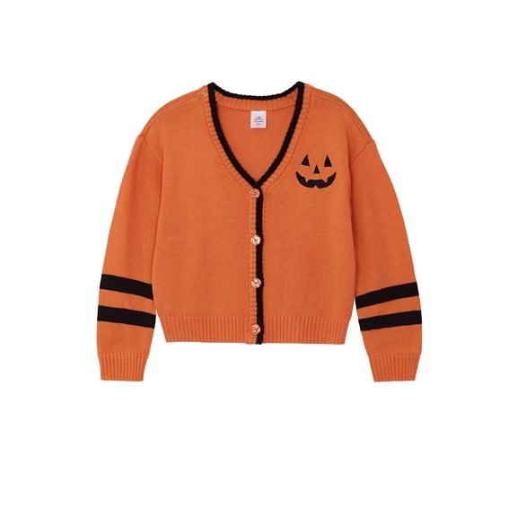 Way To Celebrate Girls Halloween Cardigan, Sizes 4-18