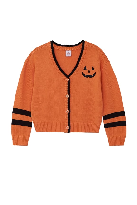 Girls Halloween Cardigan, Sizes 4-18
