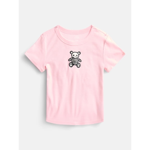 Halloween Girls Graphic Tee with Short Sleeves from Way to Celebrate, Sizes 4-18 & Husky