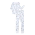 thumbnail image 1 of Girls Cotton Snug-Fit Top and Pants Pajama Set from Way to Celebrate, 2-Piece, Sizes 4-10, 1 of 4