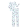 thumbnail image 1 of Girls Cotton Snug-Fit Top and Pants Pajama Set from Way to Celebrate, 2-Piece, Sizes 4-10, 1 of 3
