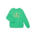 thumbnail image 1 of St. Patrick's Day Girls Fleece Graphic Sweatshirt from Way To Celebrate, Sizes 4-18, 1 of 3