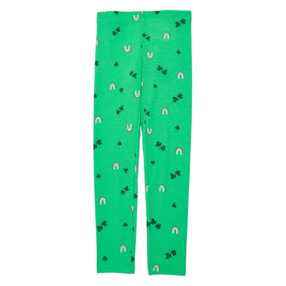 St. Patrick's Day Girls Print Leggings from Way To Celebrate, Sizes 4-18