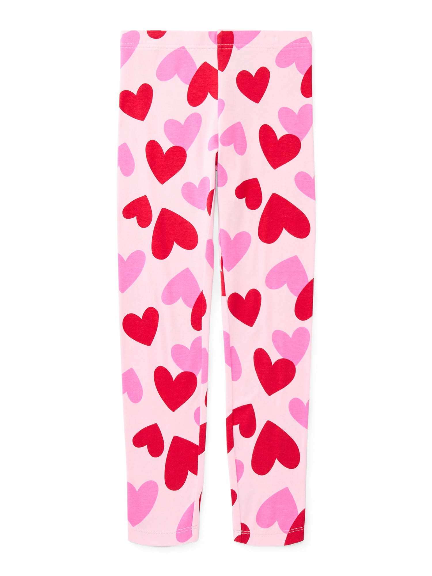Way To Celebrate Girls Valentine's Day Leggings, Sizes 4-18