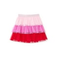 thumbnail image 1 of Way to Celebrate Girls Valentine's Day Tiered Mesh Skirt, Sizes 4-18, 1 of 3