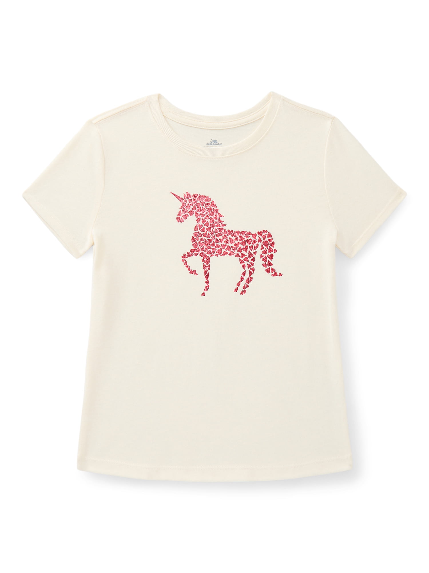 Valentine's Day Girls Graphic Tee from Way To Celebrate, Sizes 4-18