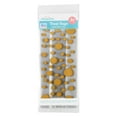 thumbnail image 1 of Way To Celebrate Gold Polka Dots Party Treat Bags with Twist Ties, 20 Count, 1 of 4