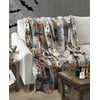 Way To Celebrate,  Throw Blanket, Grey, 50"x60"