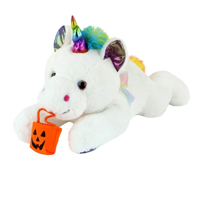 Way To Celebrate Halloween Heavenly Soft Friends Plush Toy, Unicorn
