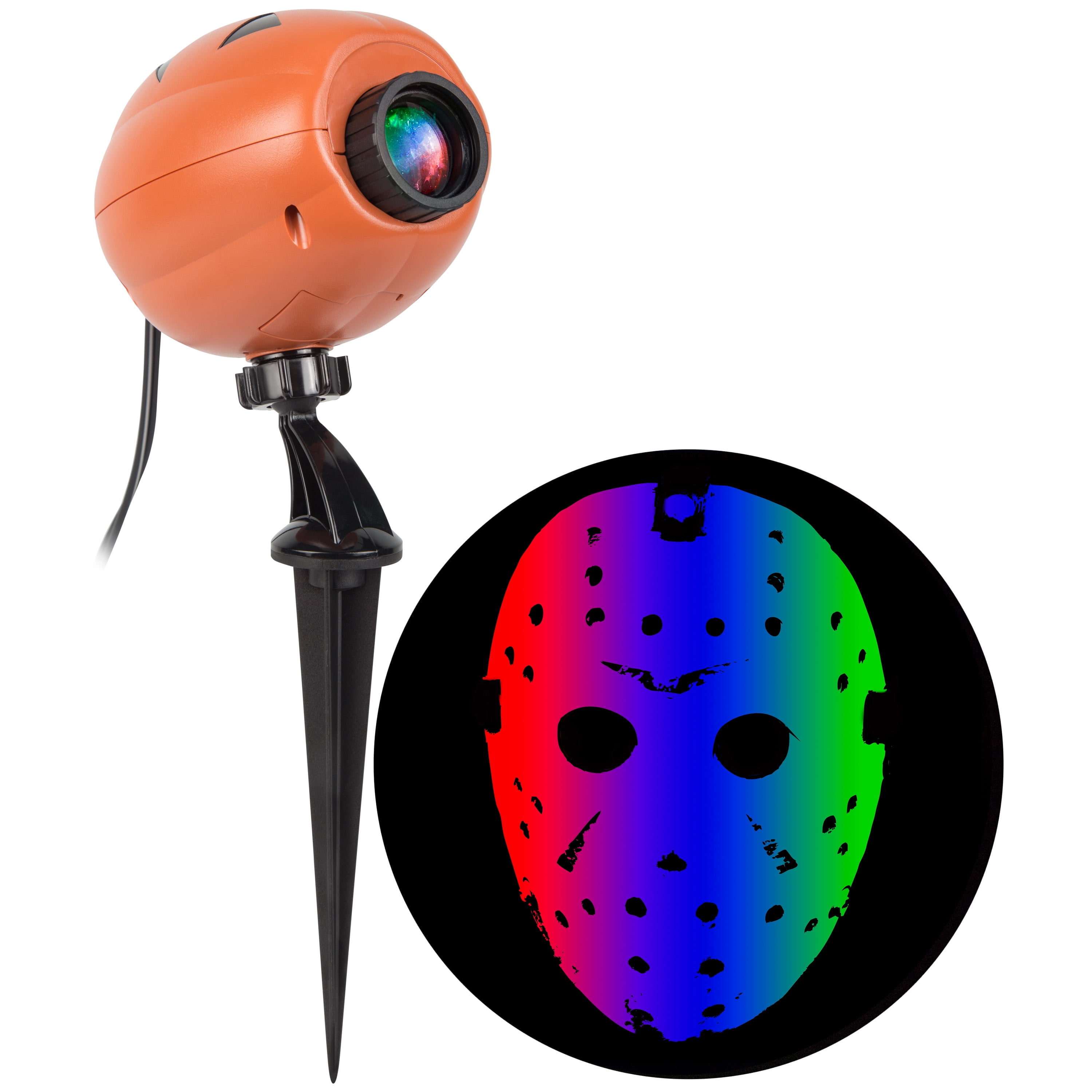 Way To Celebrate Halloween Lightshow Projection Friday the 13th Jason