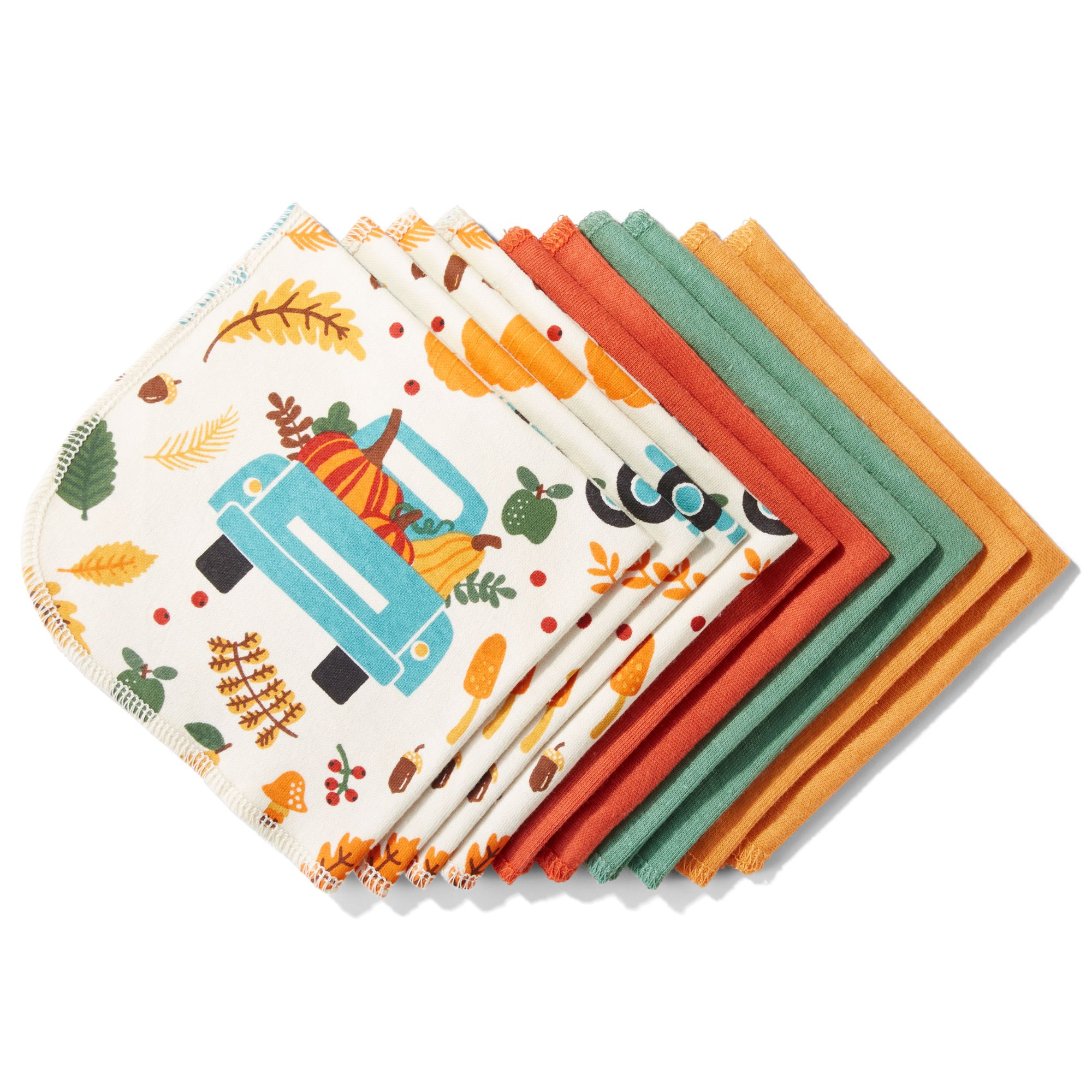 Way To Celebrate Harvest Paperless Towel Dish Cloth, Harvest Truck, Set