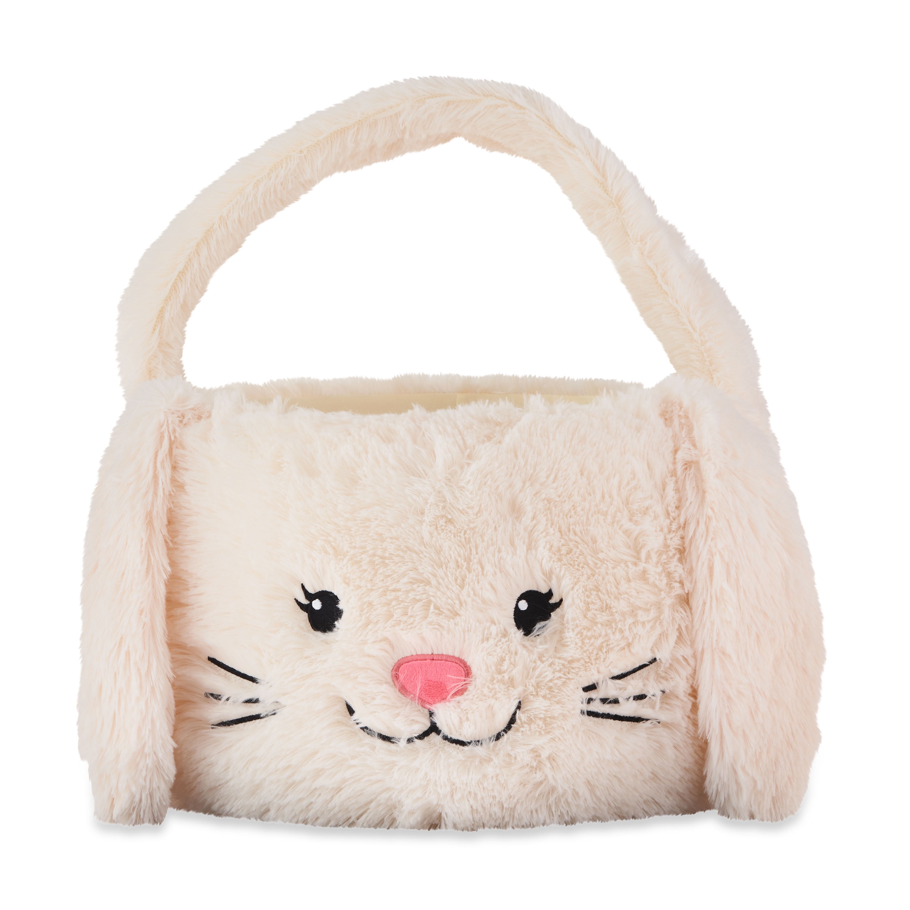Way To Celebrate Jumbo Plush White Bunny Easter Basket