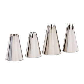 Way To Celebrate Large Decorating Tips, 4 Pieces