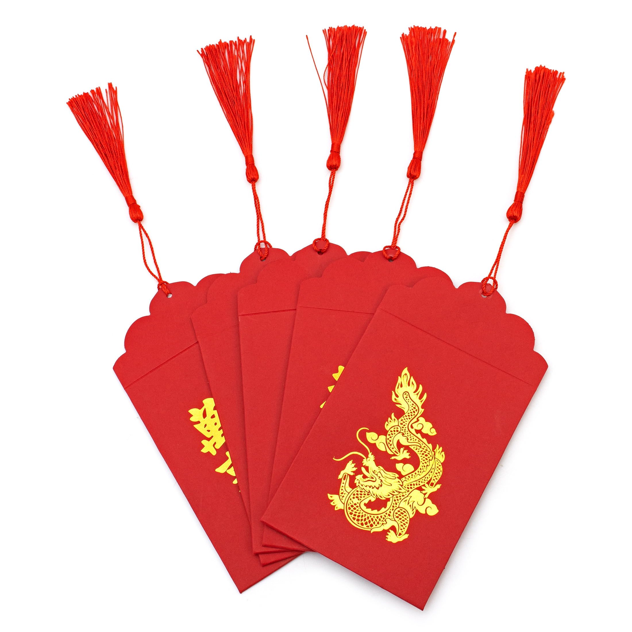 Way To Celebrate! Lunar New Years Traditional Envelope, 10 Count