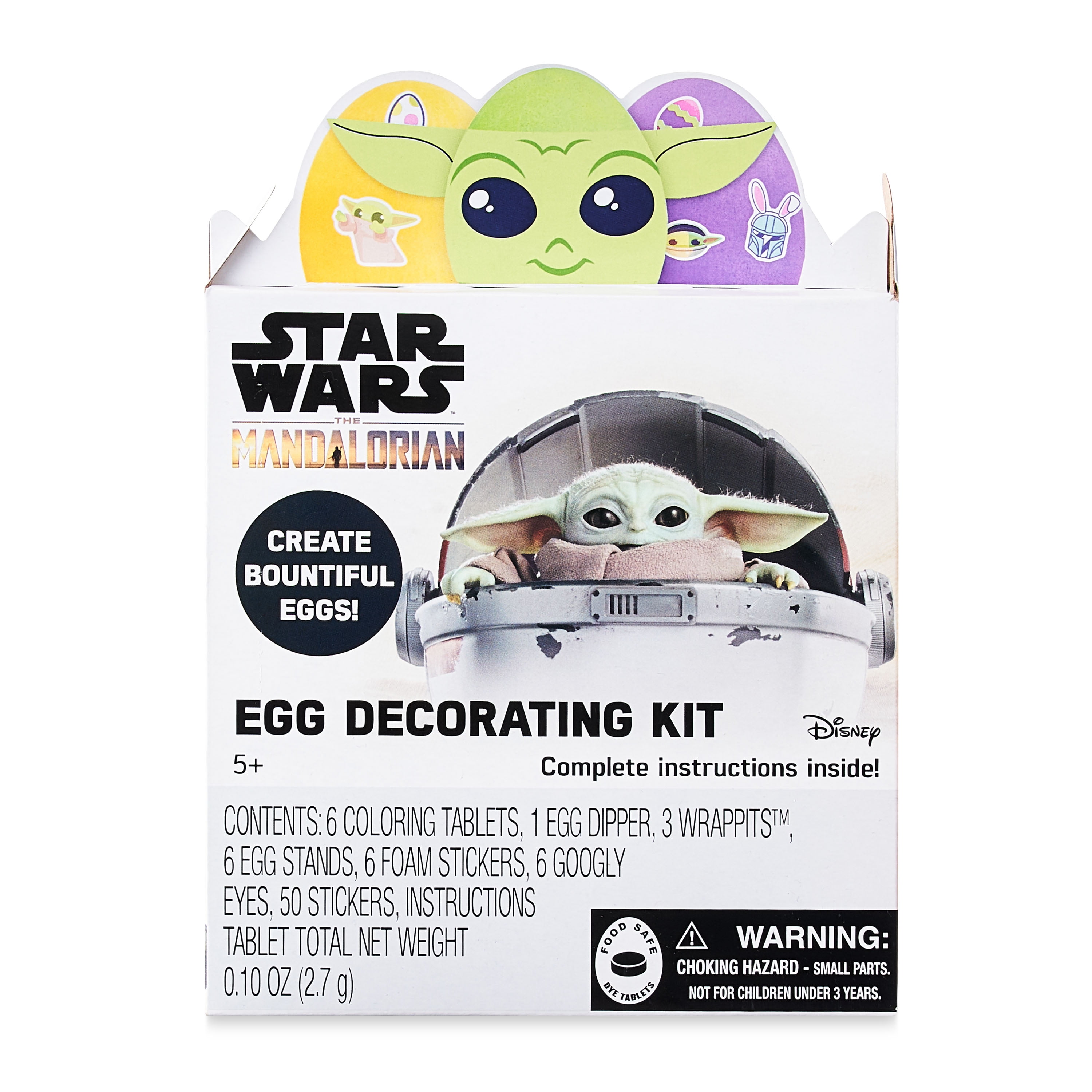 Way To Celebrate Mandalorian Egg Dye Kit, Easter Egg Kit