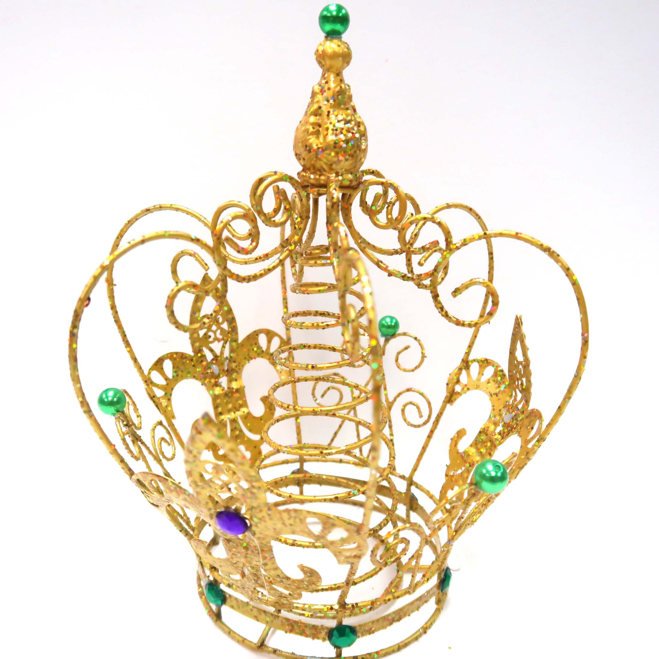 Mardi Gras tree topper.  Mardi gras decorations, Mardi gras