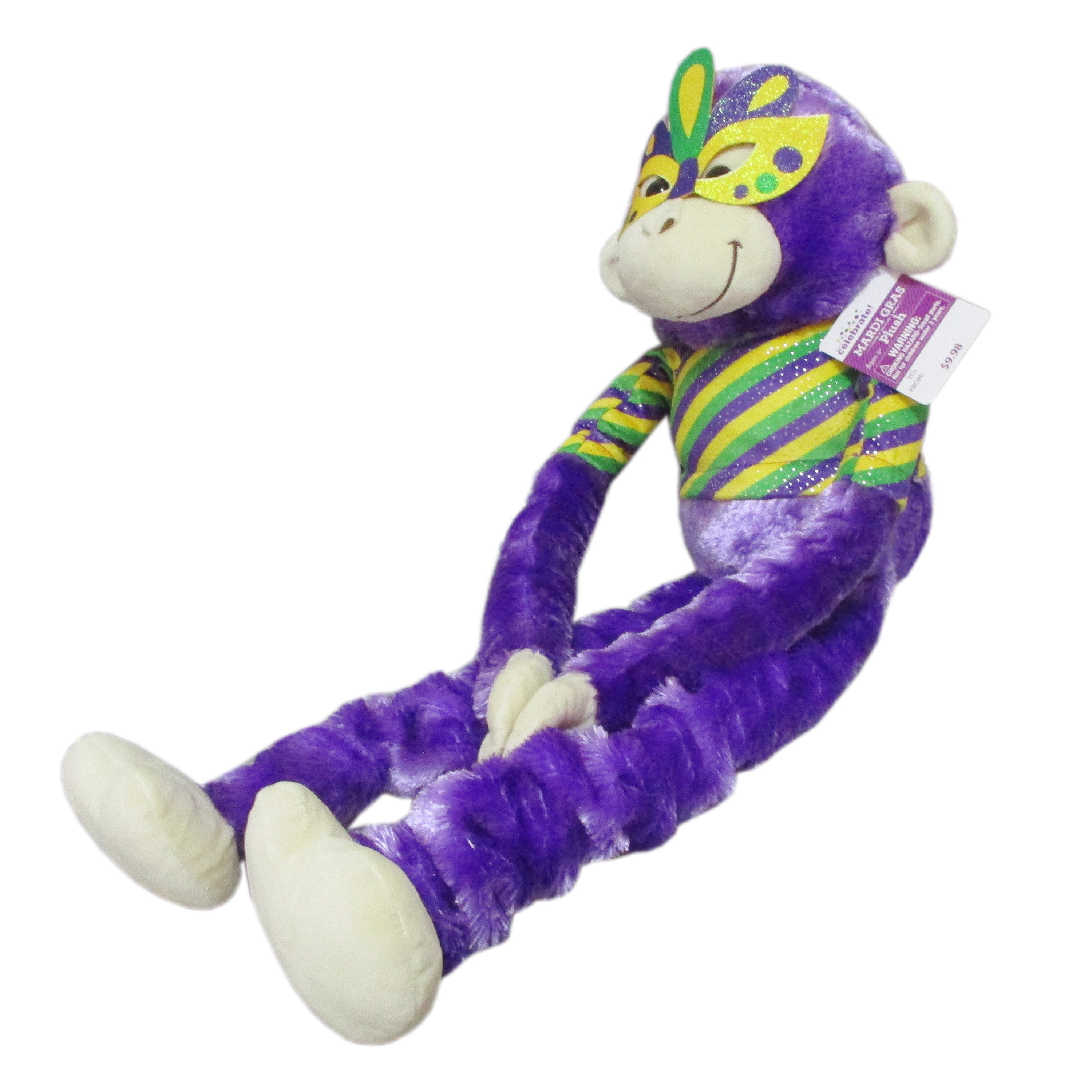 Purple Monkey Plush